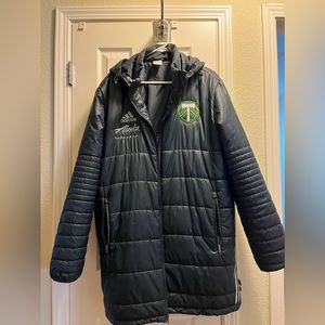 Adidas Portland Timbers FC Men’s Long Sleeve Winter Jacket